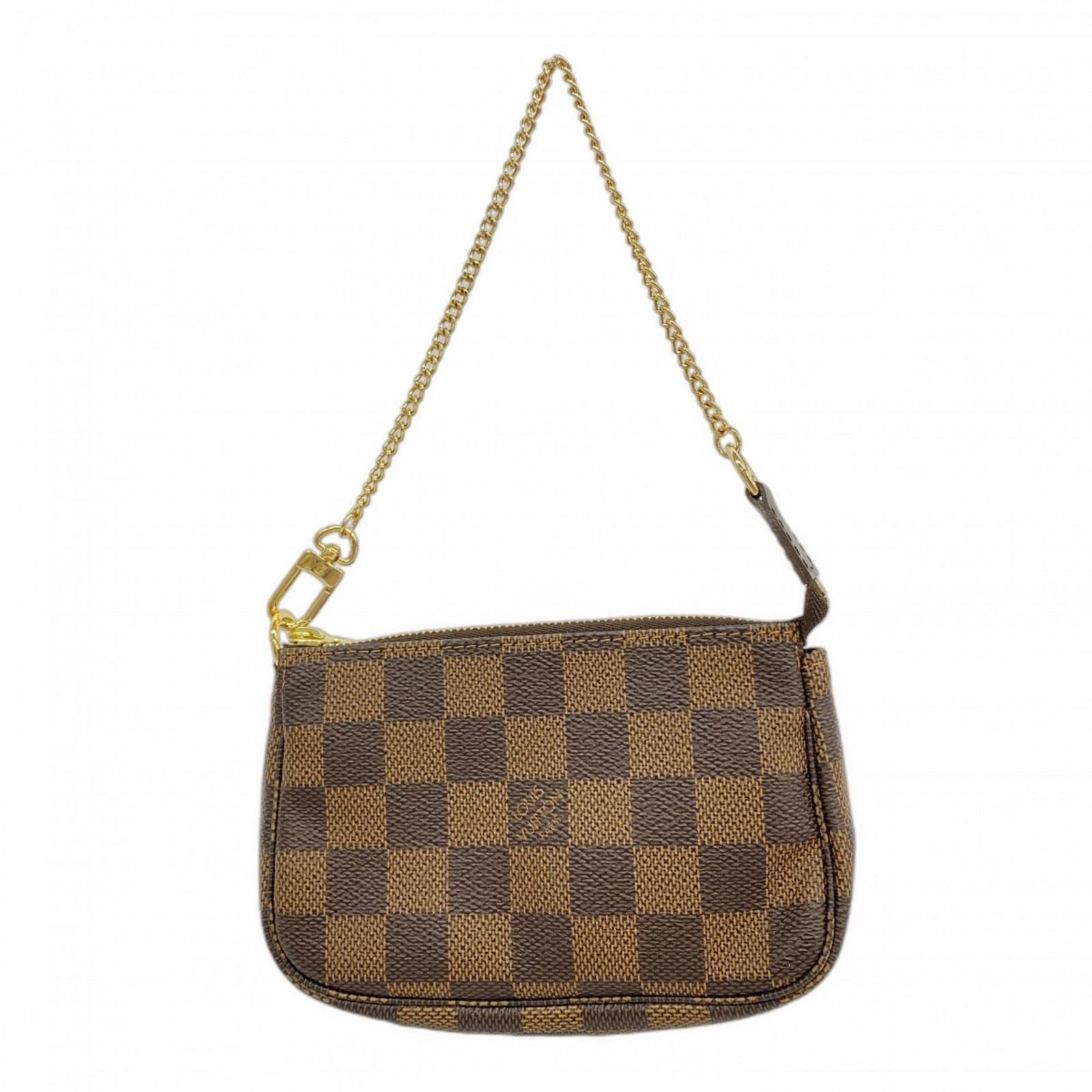 ルイ ヴィトン Louis Vuitton バッグ ポーチ ダミエ ミニポシェットアクセソワール N 58009 エベヌレディース