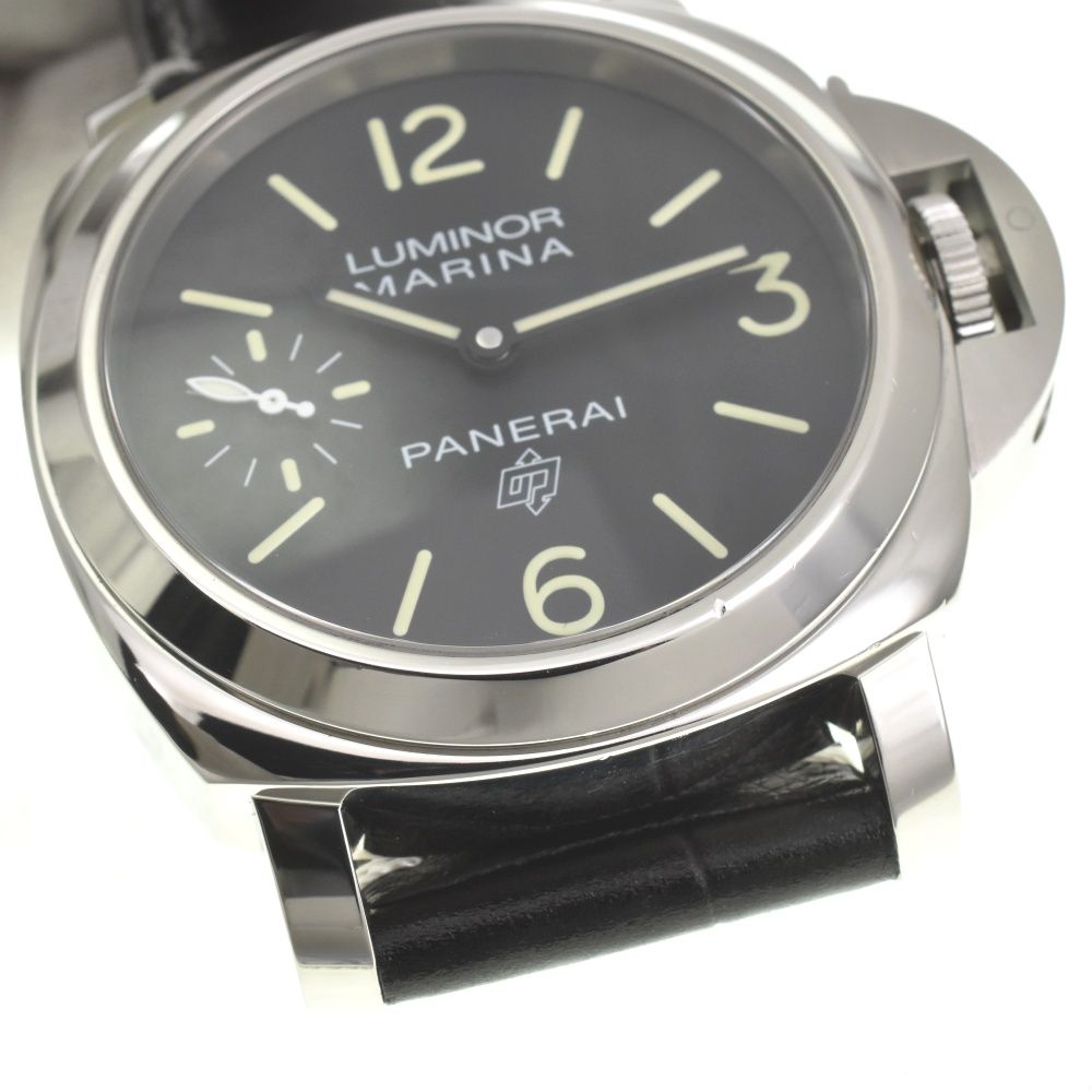  パネライ PANERAI ルミノール マリーナ ロゴ 3デイズ アッチャイオ 手巻き メンズ D 142166 その他 時計