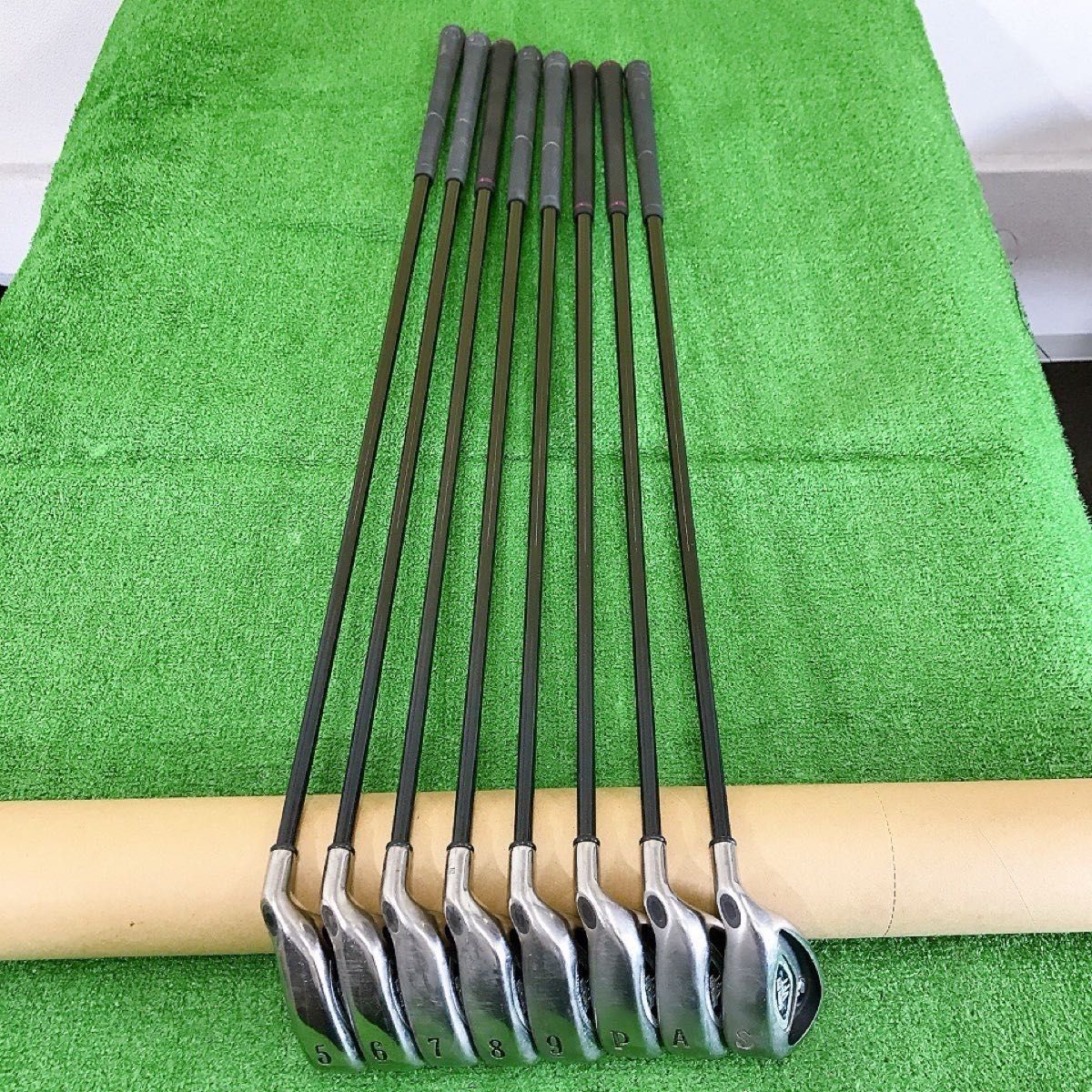 ツ42☆キャロウェイ ホークアイVFT 8本レディースアイアンセットL