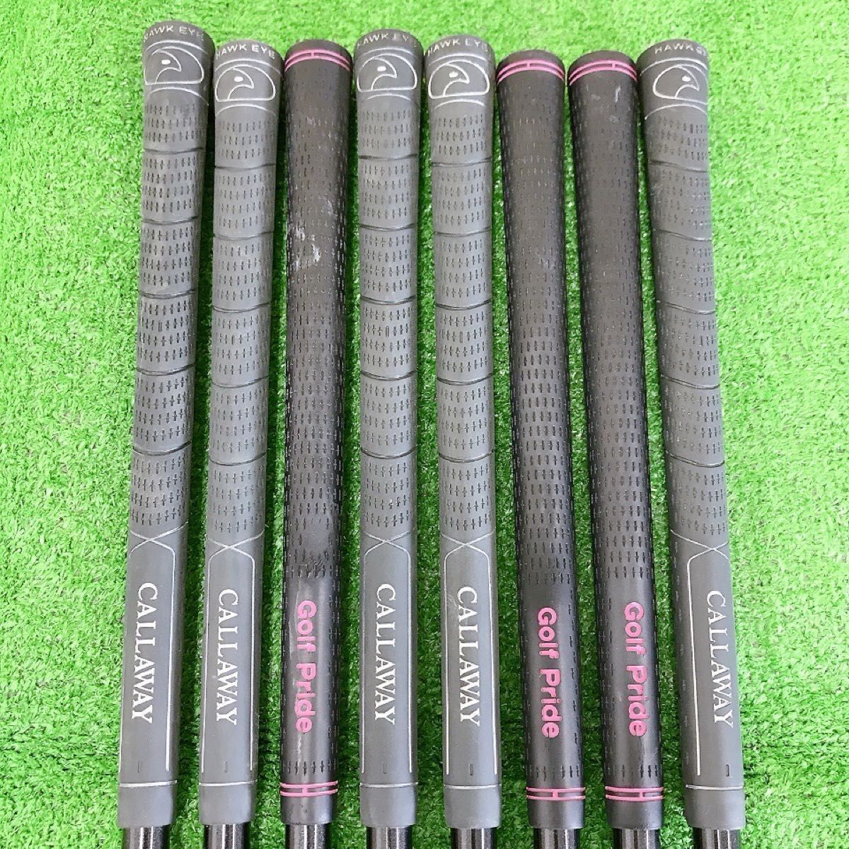 ツ42☆キャロウェイ ホークアイVFT 8本レディースアイアンセットL