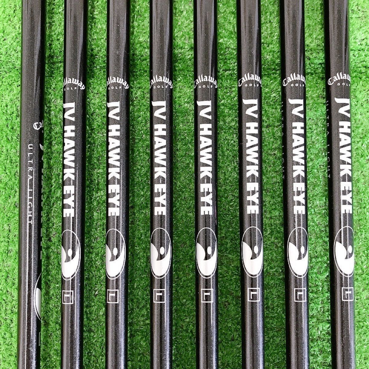 ツ42☆キャロウェイ ホークアイVFT 8本レディースアイアンセットL
