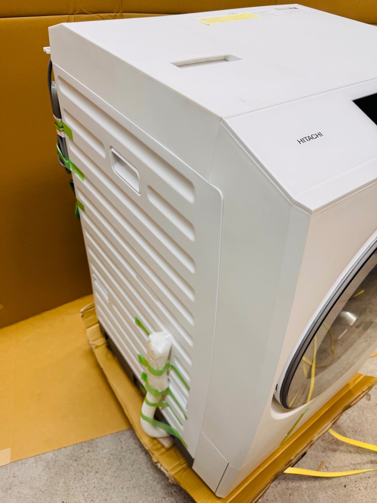 送料 設置無料 日立 ビッグドラム BD W ホワイト 左開き ドラム式洗濯乾燥機