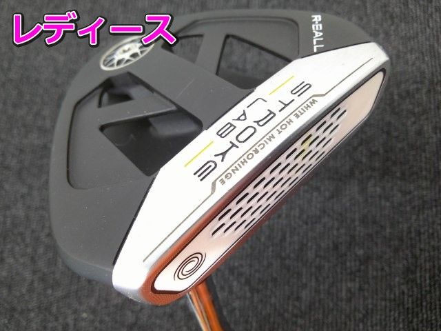 レディースパター オデッセイ STROKE LAB 2019 R BALL オリジナルスチール 32 3 6496