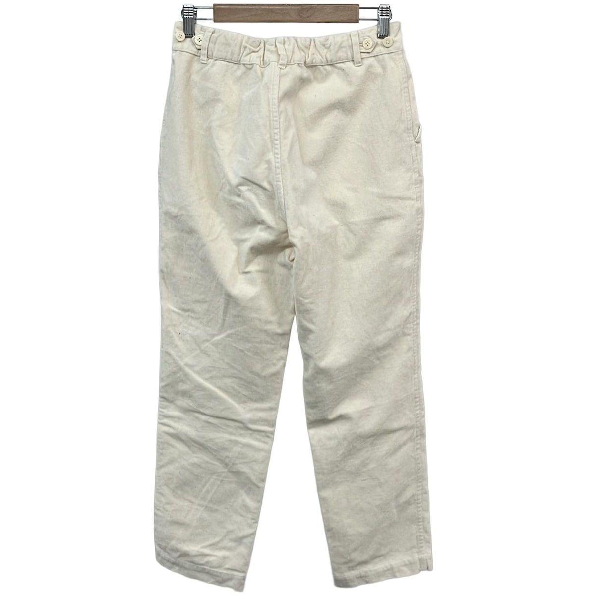 pristine プリスティン パンツ サイズM レディース - 白 フルレングス コーデュロイ