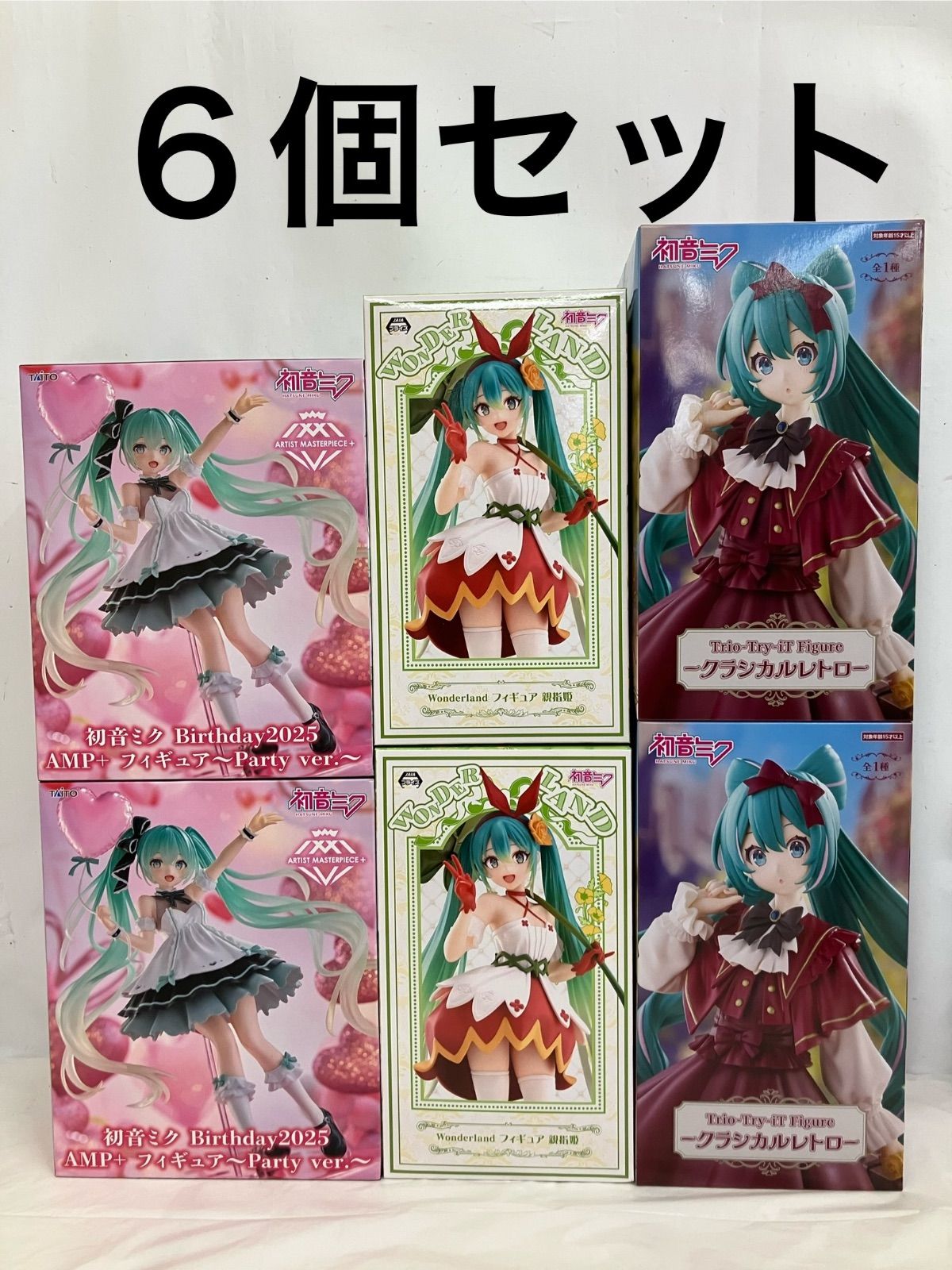 未開封 初音ミク Trio-Try-iT-Figure クラシカルレトロ 他 6個セット