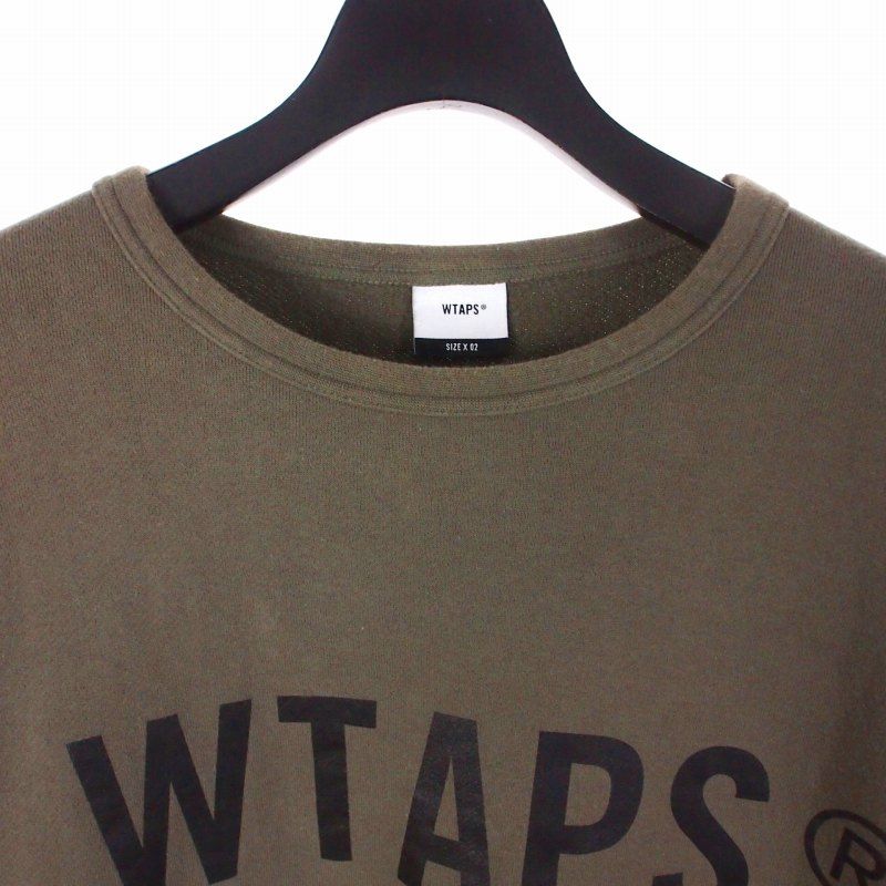 【格安】WTAPS カーキ スウェット トレーナー 格安】WTAPS カーキ スウェット トレーナー WTAPS ダブルタップス 23AW
