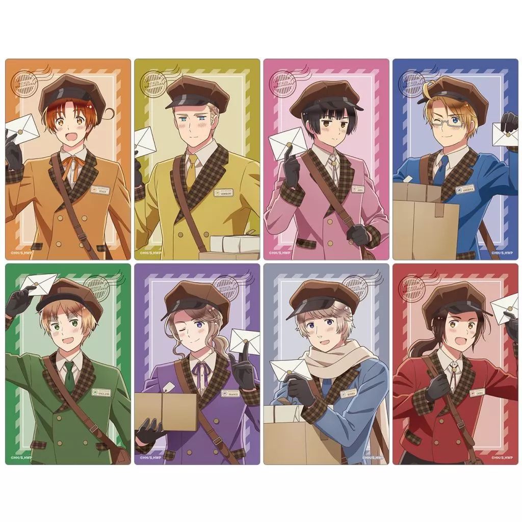 新品】シール・ステッカー 【ボックス】ヘタリア World☆Stars 描き