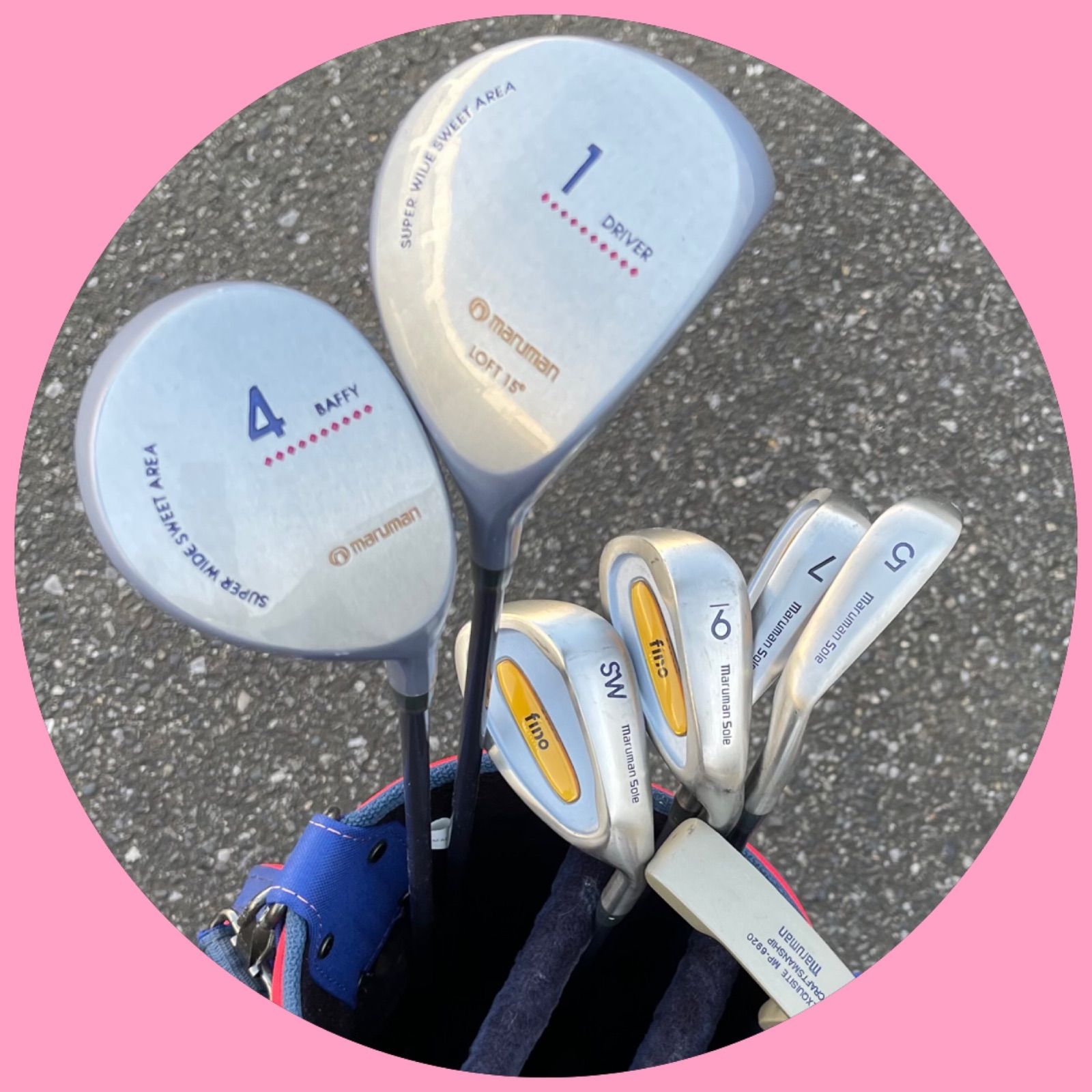 歳末 56 1512 005 マルマン レディース み finoのCB 経年劣化 付きレディースセット やさしい女性用のセット