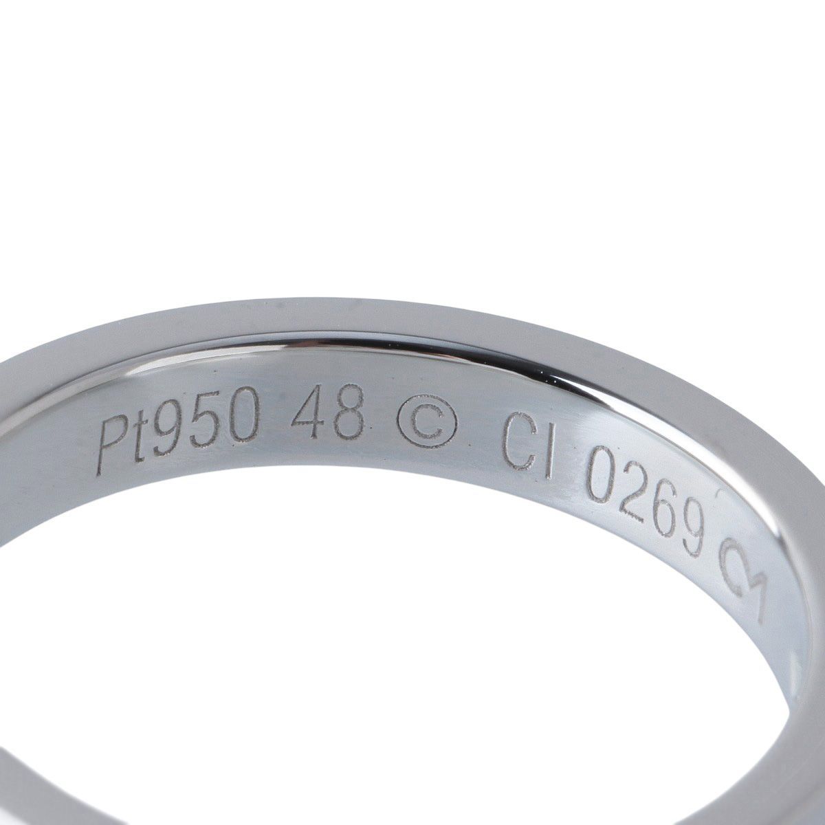 カルティエ エングレーブド Cドゥ リング 1Pダイヤモンド カルティエ エングレーブド Cドゥ リング 1Pダイヤモンド カルティエ