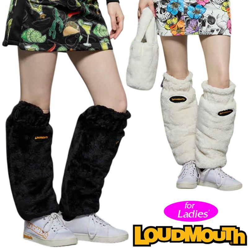 PEARLY GATES パーリーゲイツ 裏起毛 ファー レッグウォーマー