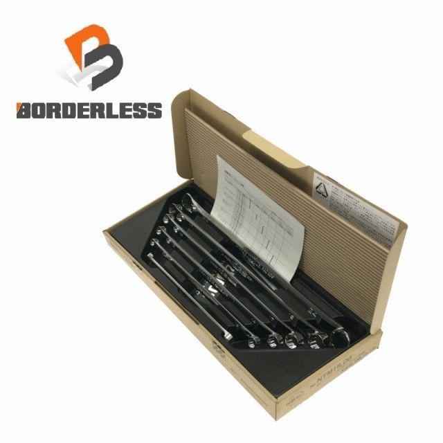 KTC ケーティーシー nepro ネプロス 超ロングストレートメガネレンチセット 6本組 120627