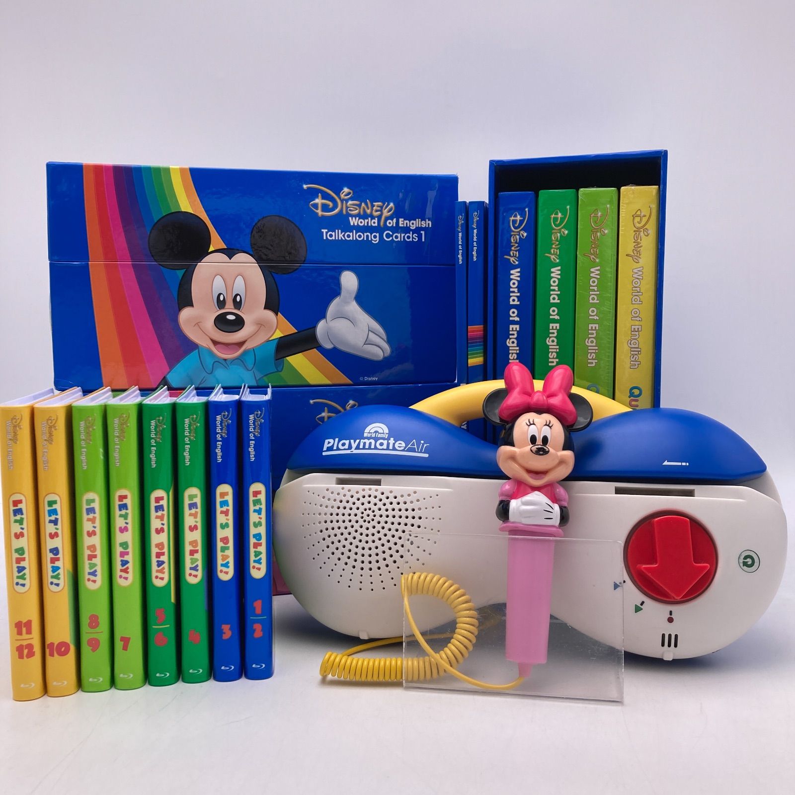 トークアロング Q＆Aカード レッツプレイ ディズニー英語システム DWE