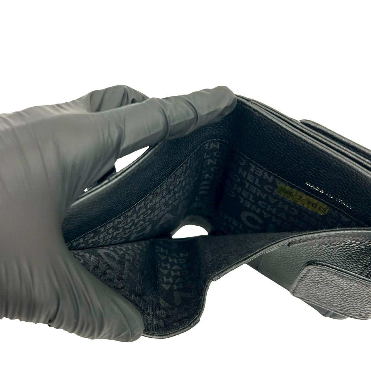 極 美品 シール有 10番台 CHANEL シャネル チョコバー ロゴ キャビア