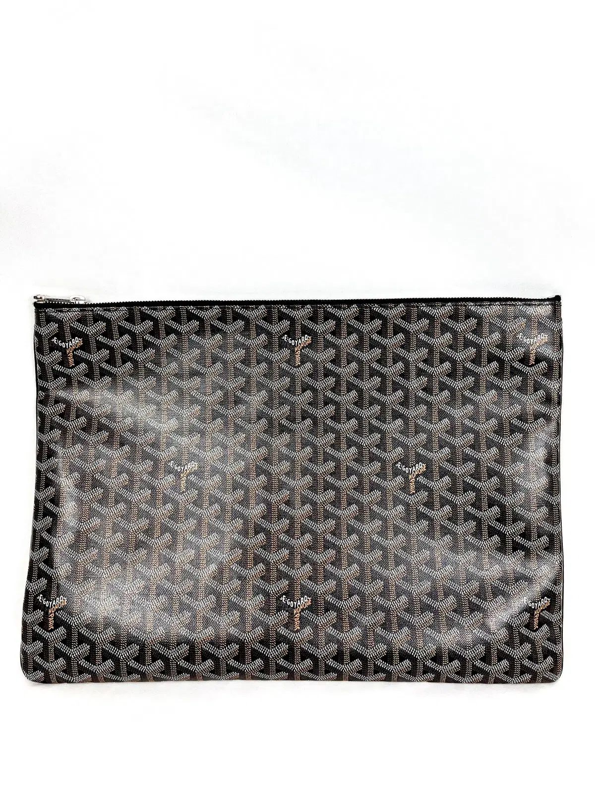 Maison Goyard シルバー ブラック 瀬名 泉 クラッチバッグ GM