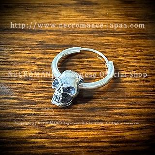 シルバースカルピアス <タイニースカル> NECROMANCE ネクロマンス