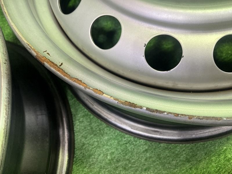 日産 NISSAN AD VZNY 12 ホイール スチール シルバー 14インチ 5 J 4穴 4本 100 40300 JJ 40 B