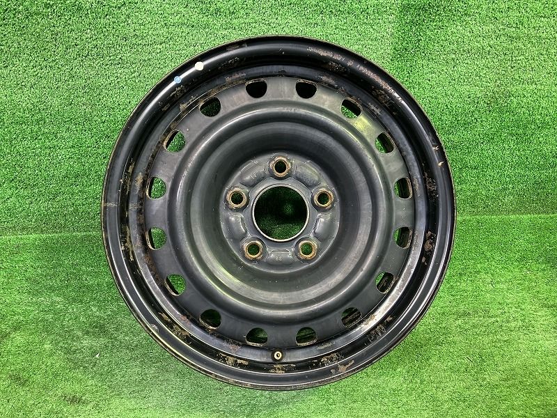  日産 NISSAN セレナ HC 26 ホイール スチール クロ 15インチ 5 J 5穴 4本 114 3 15インチ ホイール