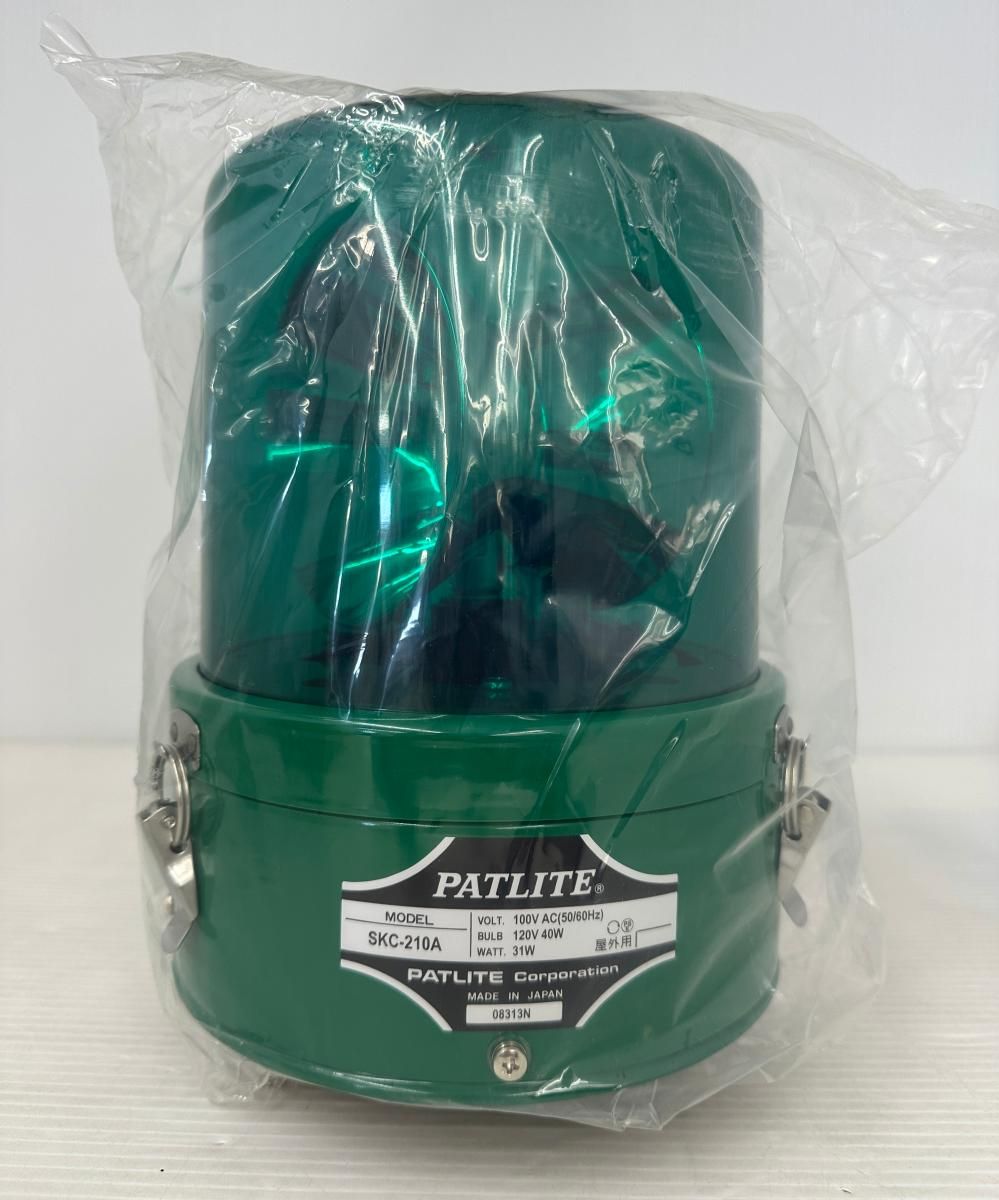 PATLITE パトライト SKC 210 A G グリーン 回転灯 2512152