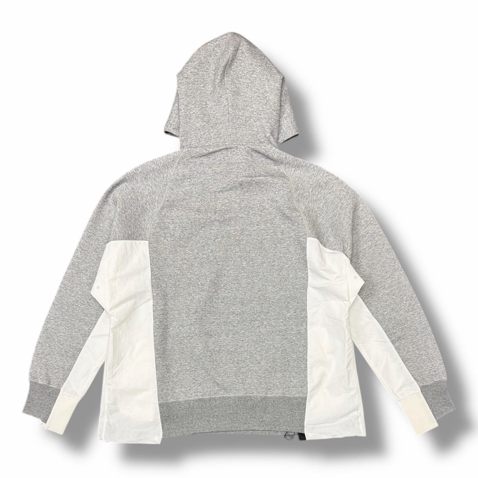 Sacai × NIKE 20AW NRG HOODIE ドッキングパーカー フーディー サカイ