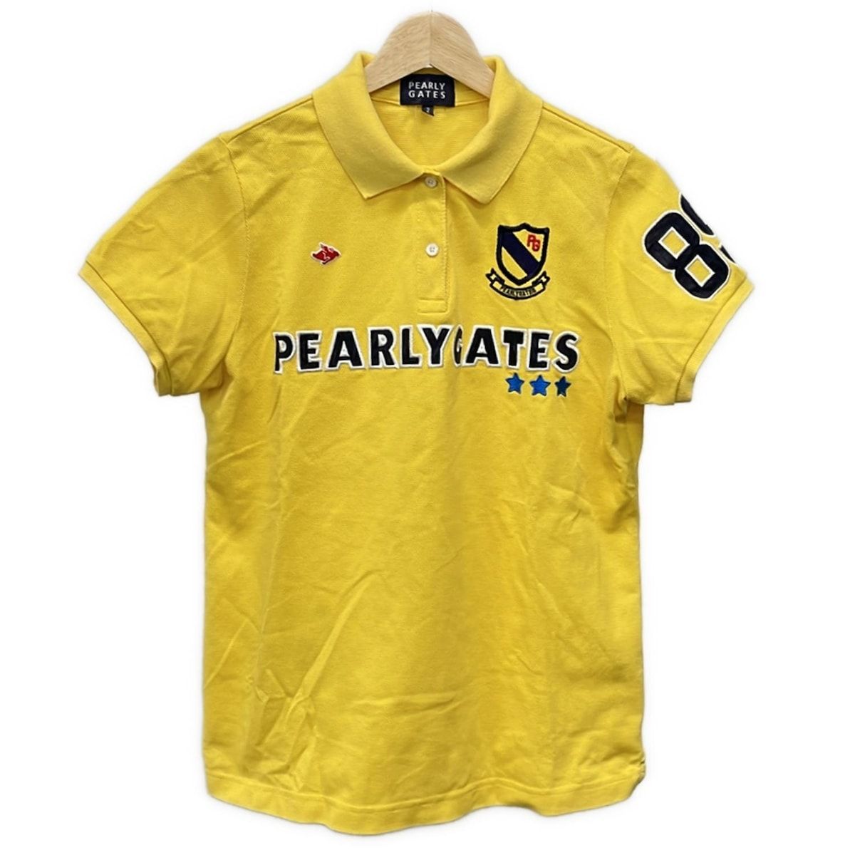 PEARLY GATES(パーリーゲイツ) 半袖ポロシャツ サイズ2 M レディース