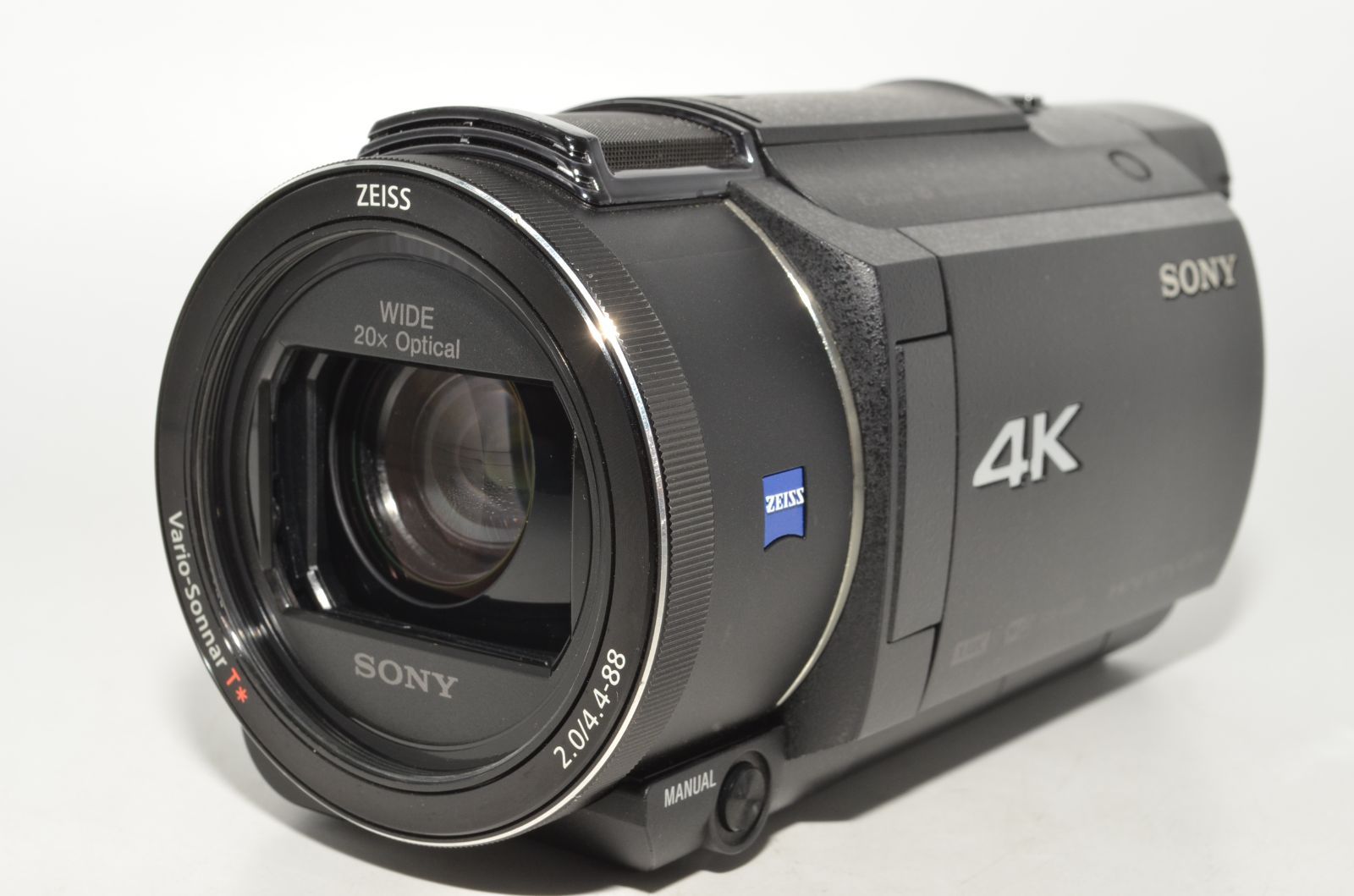 251191 上 SONY ソニー 4 K ビデオカメラ Handycam FDR AX 60 ブラック