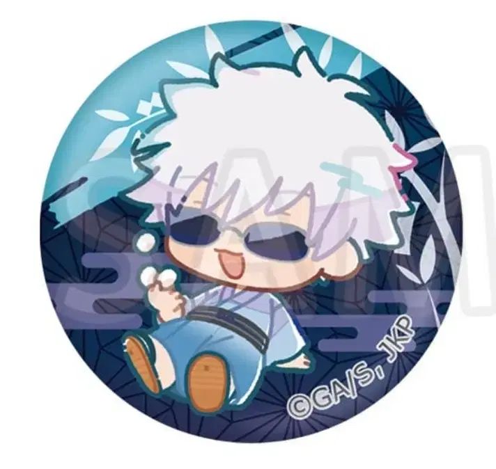 呪術廻戦 五条悟 缶バッジ 浴衣 まとめ売り 呪術廻戦 五条 悟 浴衣 달맞이 缶バッジ グッズ - メルカリ