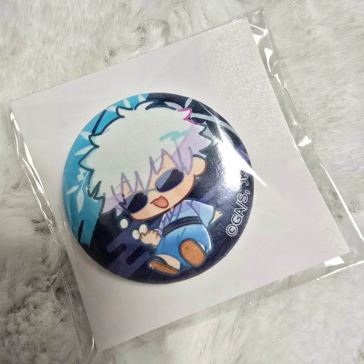 呪術廻戦 五条 悟 浴衣 달맞이 缶バッジ グッズ - メルカリ