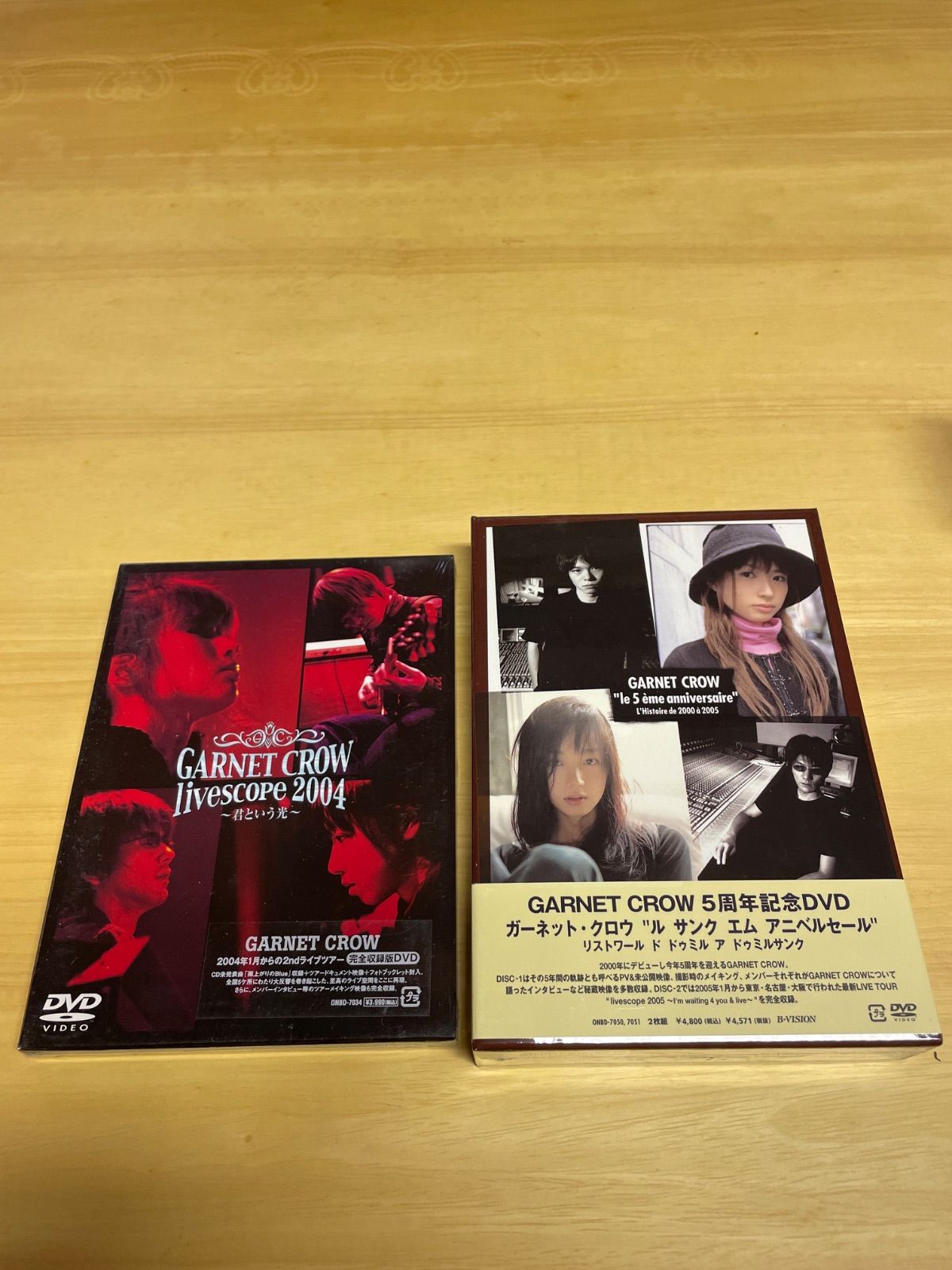 新品未開封】GARNETCROW DVD 2個セット - メルカリ