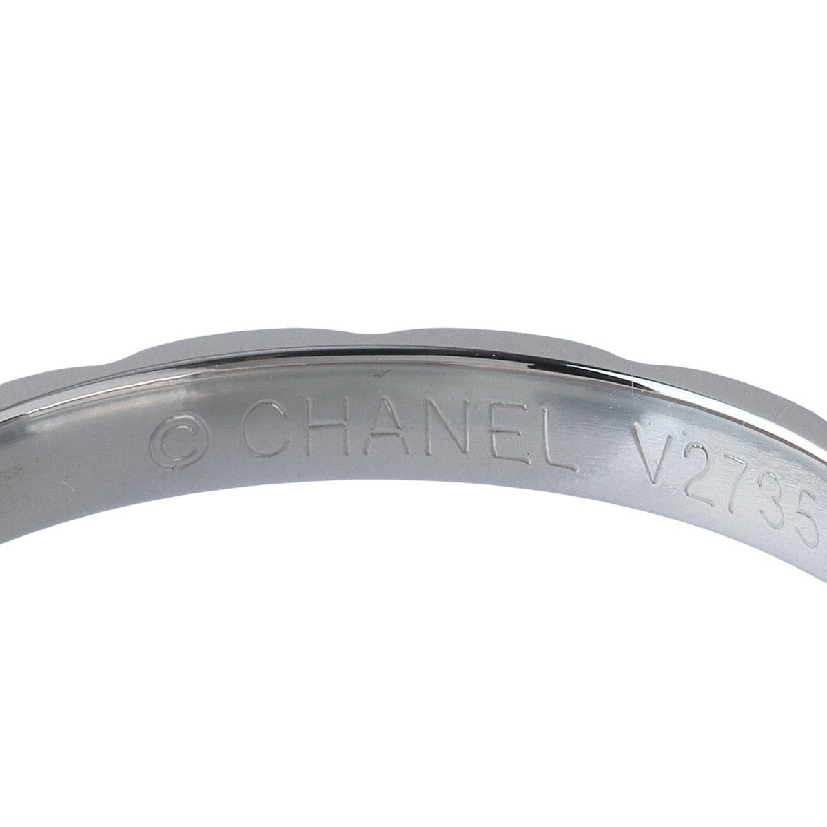 シャネル マトラッセ ダイヤ リング スモール #57 3PD Pt950 J2821型