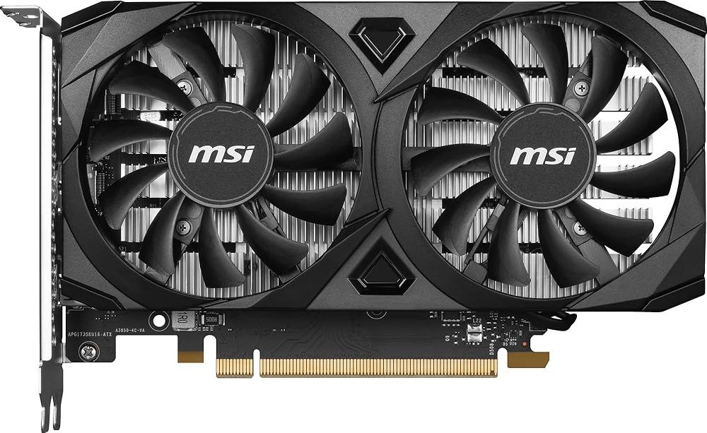 MSI GeForce RTX 3050 VENTUS 2X E 6G OC グラフィックスカード VD8926