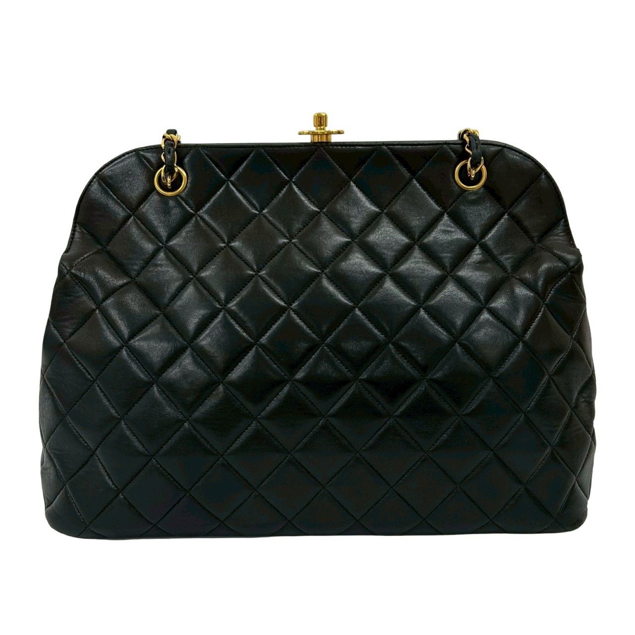 極 美品 シール有 4番台 CHANEL シャネル マトラッセ ココ レザー 本革