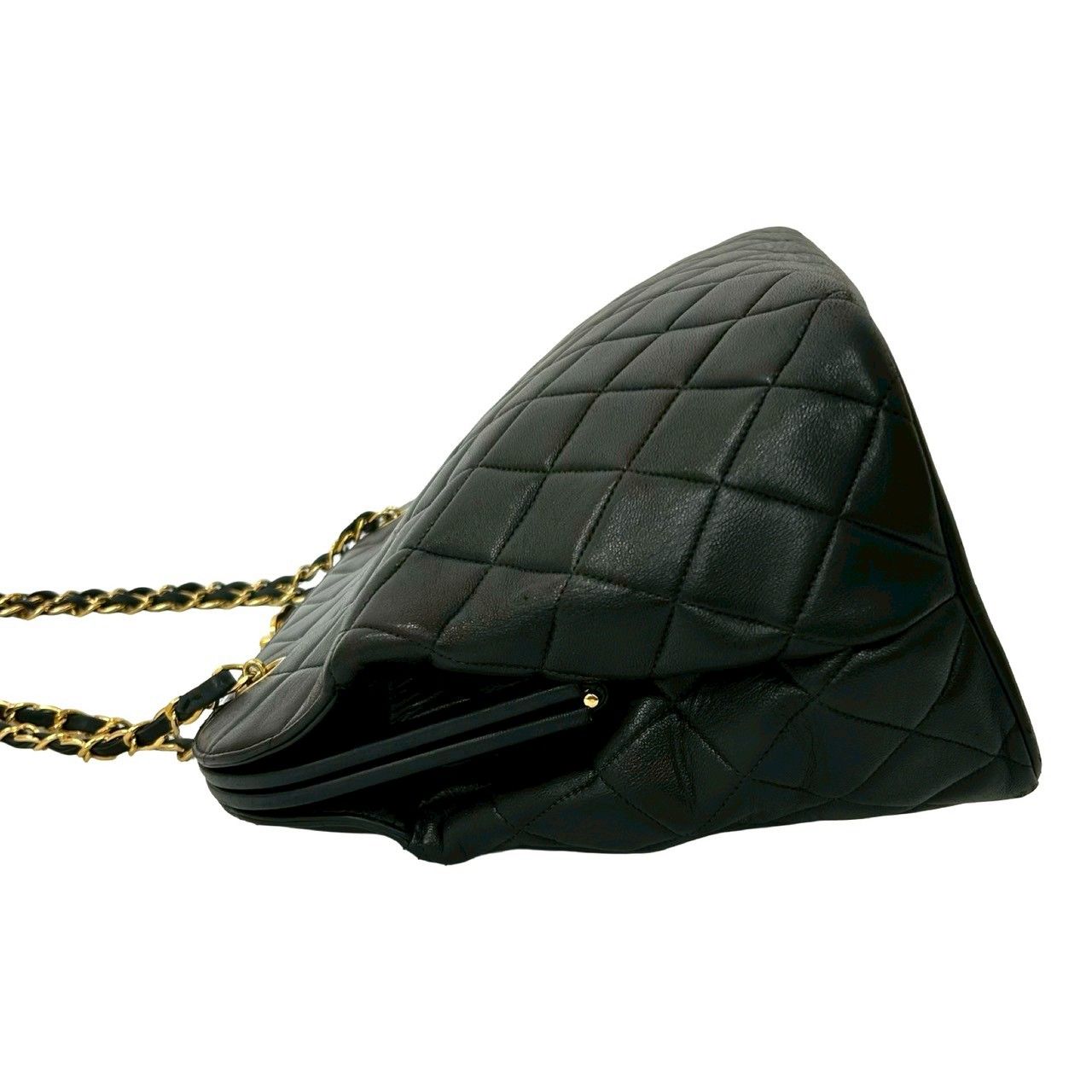 CHANEL シャネル【極美品】マトラッセ ココマーク チェーンショルダーバッグ 極 美品 シール有 4番台 CHANEL シャネル マトラッセ ココ レザー 本革