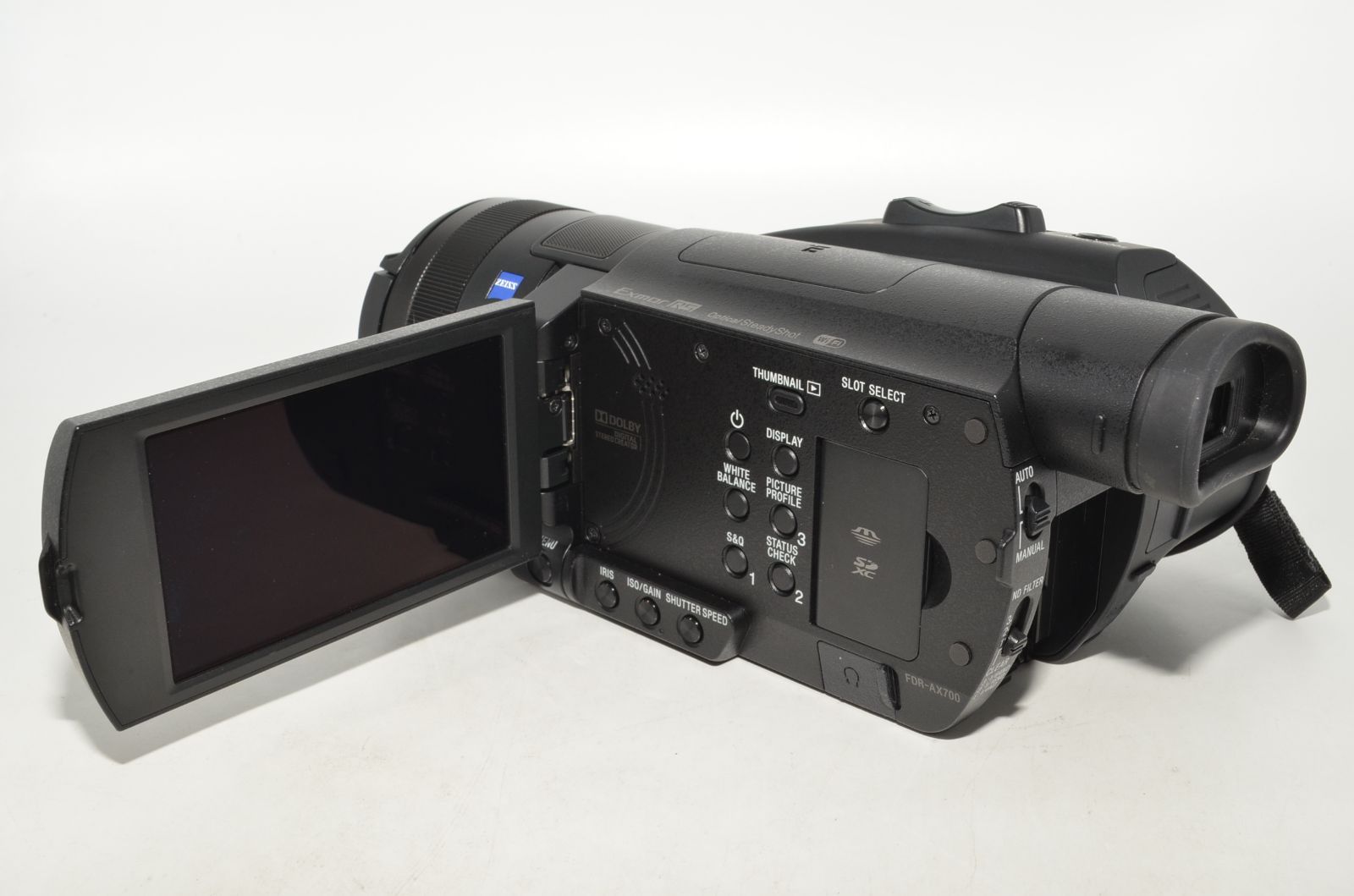  251193 上 SONY ソニー 4 K ビデオカメラ Handycam FDR AX 700 ブラック 光学ズーム12倍 1 0型 Exmor RS CMOSセンサー ビデオカメラ本体 ビデオカメラ