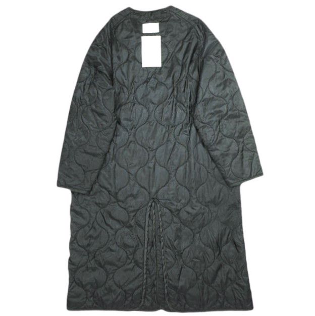 HYKE ハイク 20 AW QUILTED LINER COAT キルティングライナーコート 202-17242 1 BLACK ミリタリー アウター g 23922