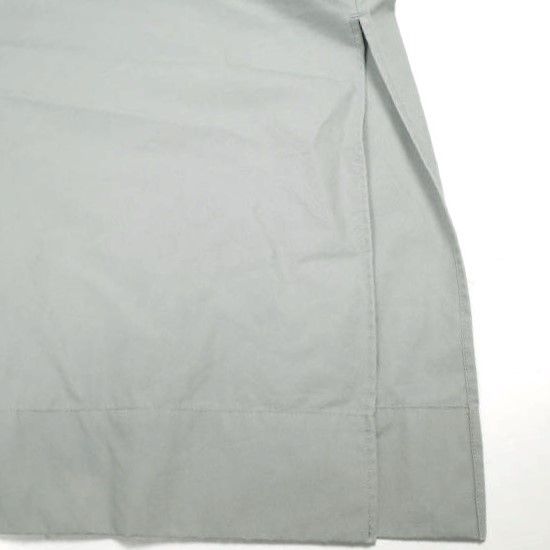 YLEVE イレーヴ 日本製 COTTON WEATHER PEASANT OP コットンウェザーぺザントワンピース 168-3155041 0 グレー ドレス トップス YLEVE イレーヴ 日本製 COTTON WEATHER PEASANT OP コットンウェザーぺ