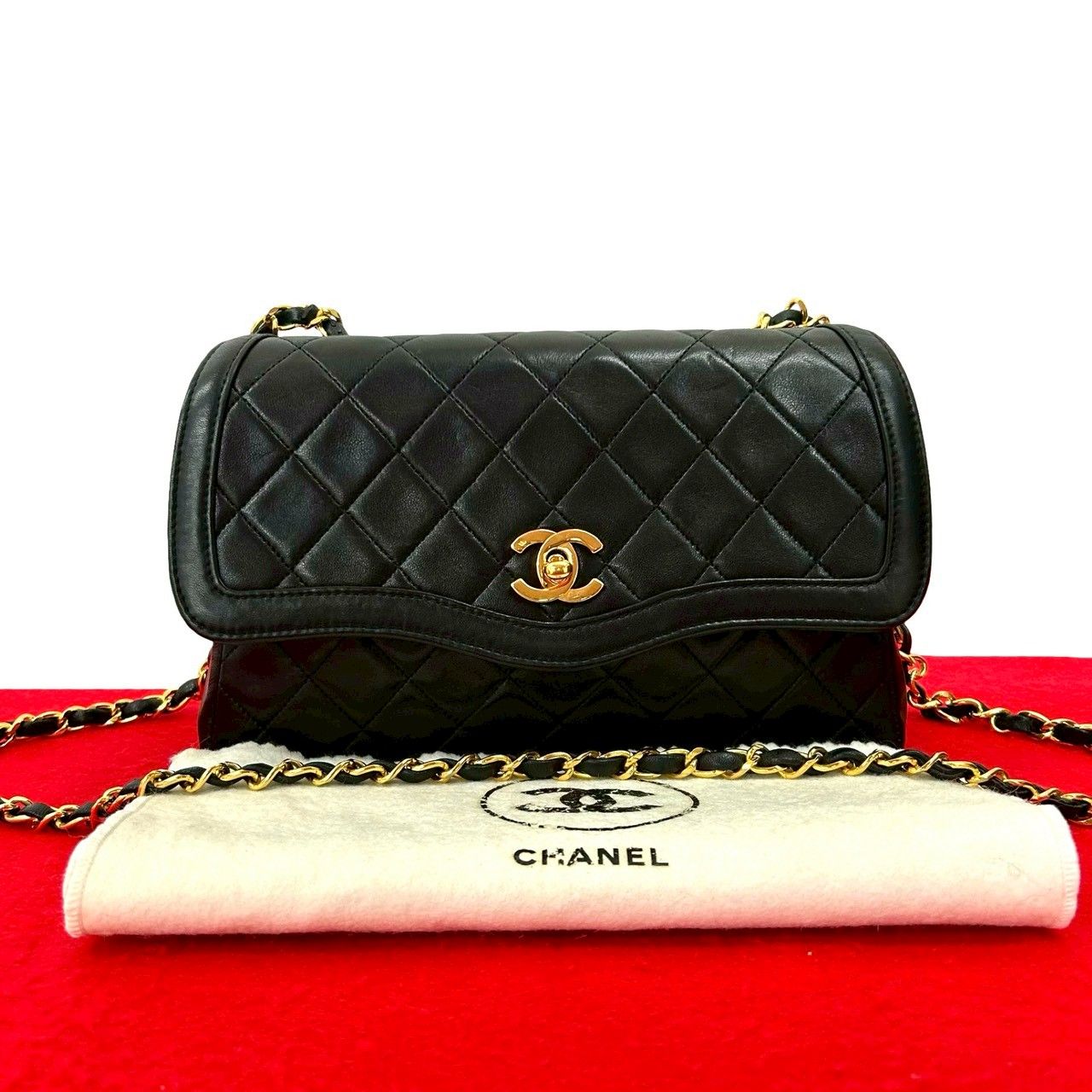 極 美品 袋付 シール有 1番台 CHANEL シャネル ヴィンテージ
