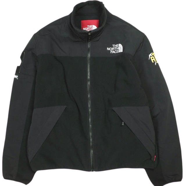 SUPREME x THE NORTH FACE シュプリーム ザ・ノースフェイス 20SS 別注 RTG Fleece Jacket フリースジャケット NA71904I S Black アウター g24552