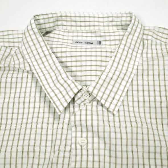 SSZ エスエスズィー 25AW W/ATN SHIRTS ルーズネックチェックシャツ 11