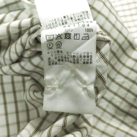 SSZ エスエスズィー 25AW W/ATN SHIRTS ルーズネックチェックシャツ 11