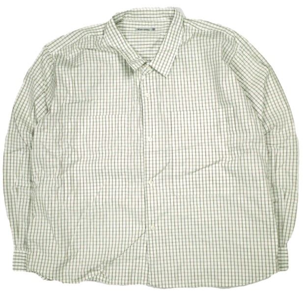 トップス SSZ BEAMS 2025 FW LOOSE NECK shirt SSZ エスエスズィー 25AW W/ATN SHIRTS ルーズネックチェックシャツ 11
