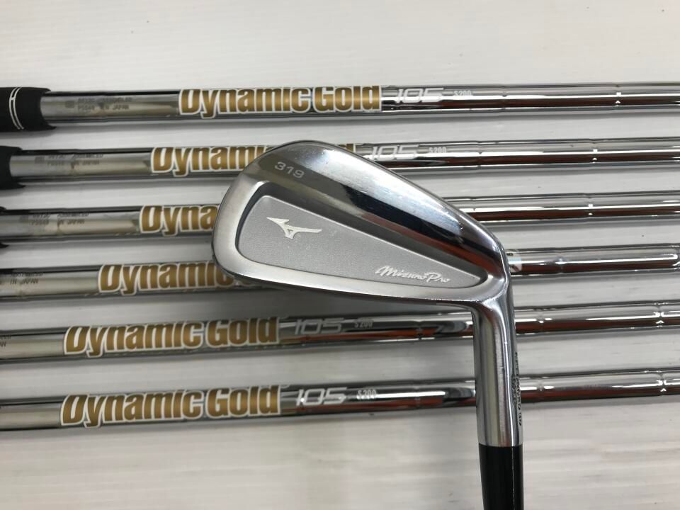 ミズノ　Mizuno Pro 319　ダイナミックゴールド 105　S200フレックス　アイアンセット　中古【最短即日発送】
