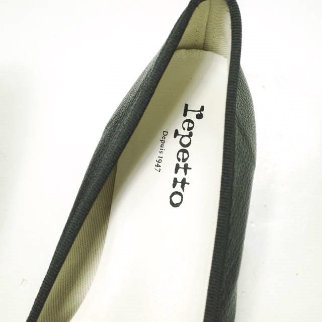 レペット サンドリオン ゴム ブラック（旧38.5）（現行37.5相当） 新品 Repetto 〇レペット repetto CENDRILLON Baby （ブラック） -靴