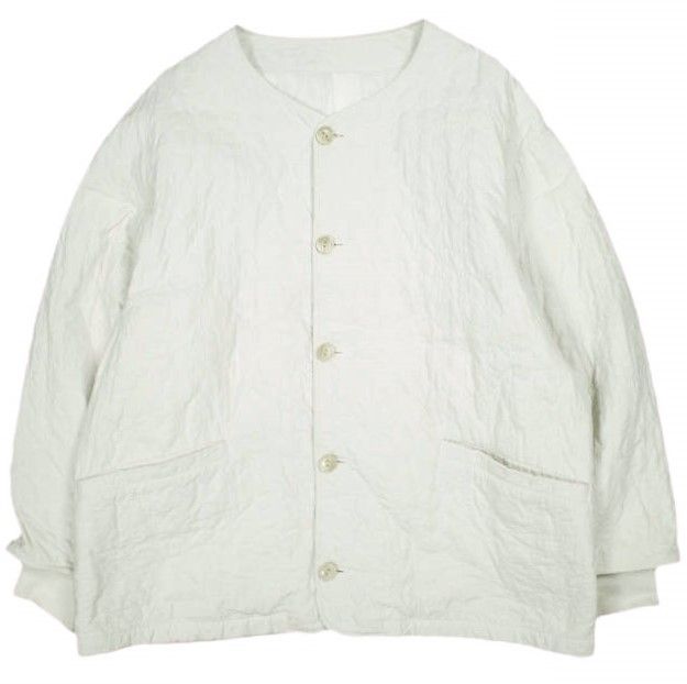 ARTS SCIENCE アーツアンドサイエンス ノー キルティングジャケット 083 U 215 069 2 オフホワイト アウター g 24557