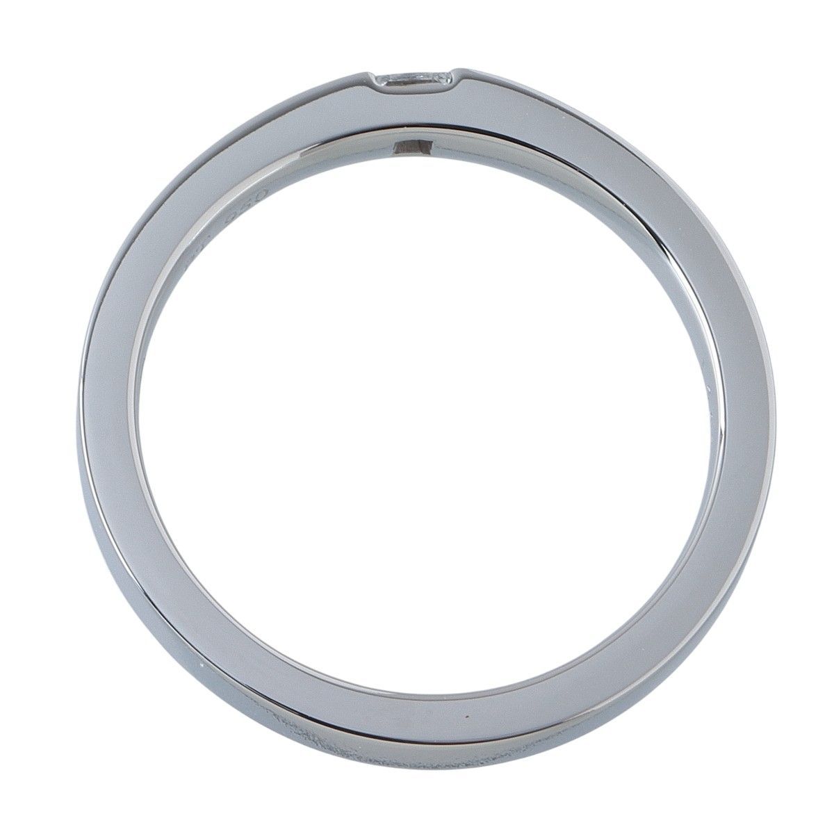 ハリーウィンストン マリッジ ダイヤ リング プリンセスカット 17号強