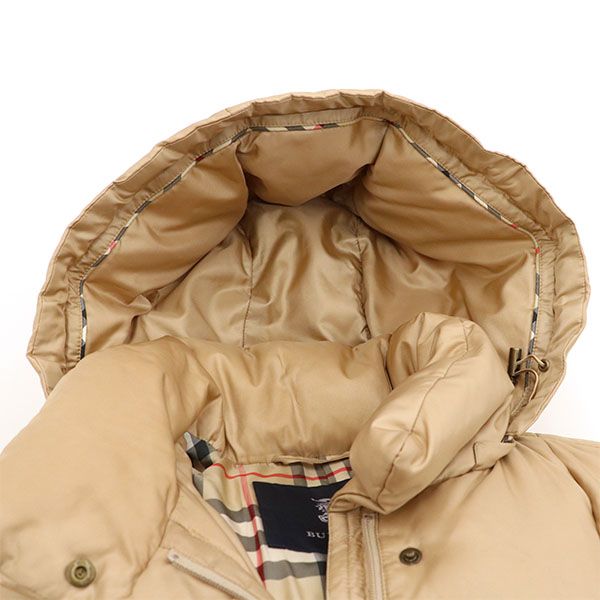 バーバリー BURBERRY フード付き ダウンコート ポリエステル・ダウン