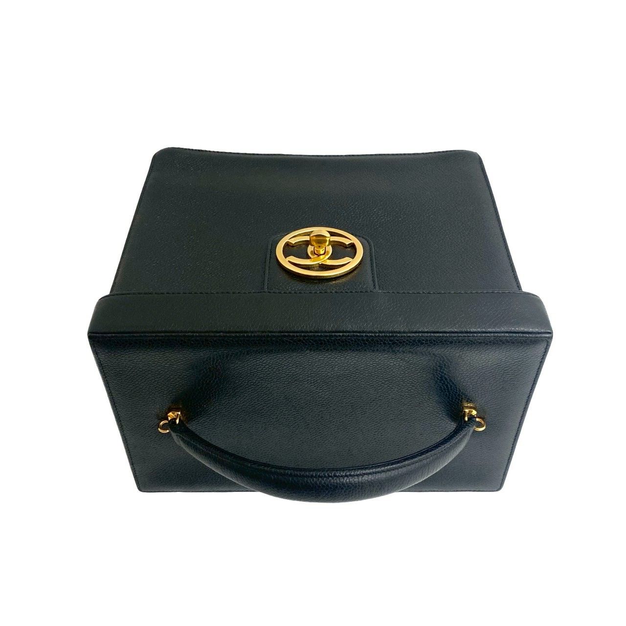 極 美品 カード シール有 3番台 CHANEL シャネル ココ キャビアスキン