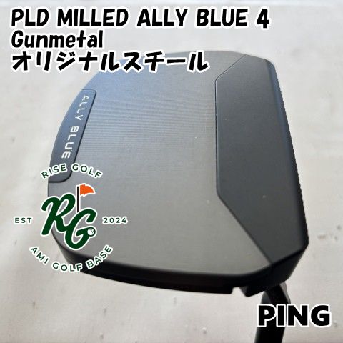 【SALE，人気SALE】 【中古】パター ピン PLD MILLED ALLY BLUE 4 Gunmetal◆オリジナルスチール◆-◆3[3003] パター