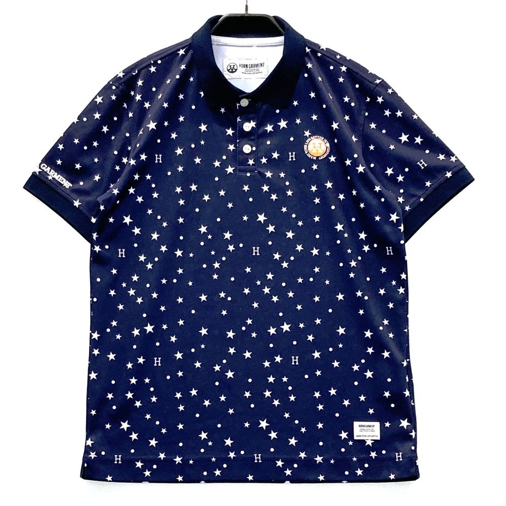中古 レディース ホーンガーメント HORN GARMENT 半袖ポロシャツ L