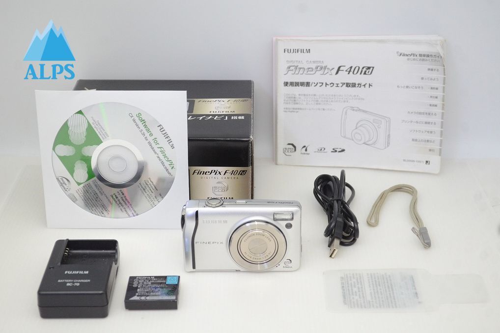美品 FUJIFILM フジフィルム FinePix F40fd コンパクトデジタルカメラ