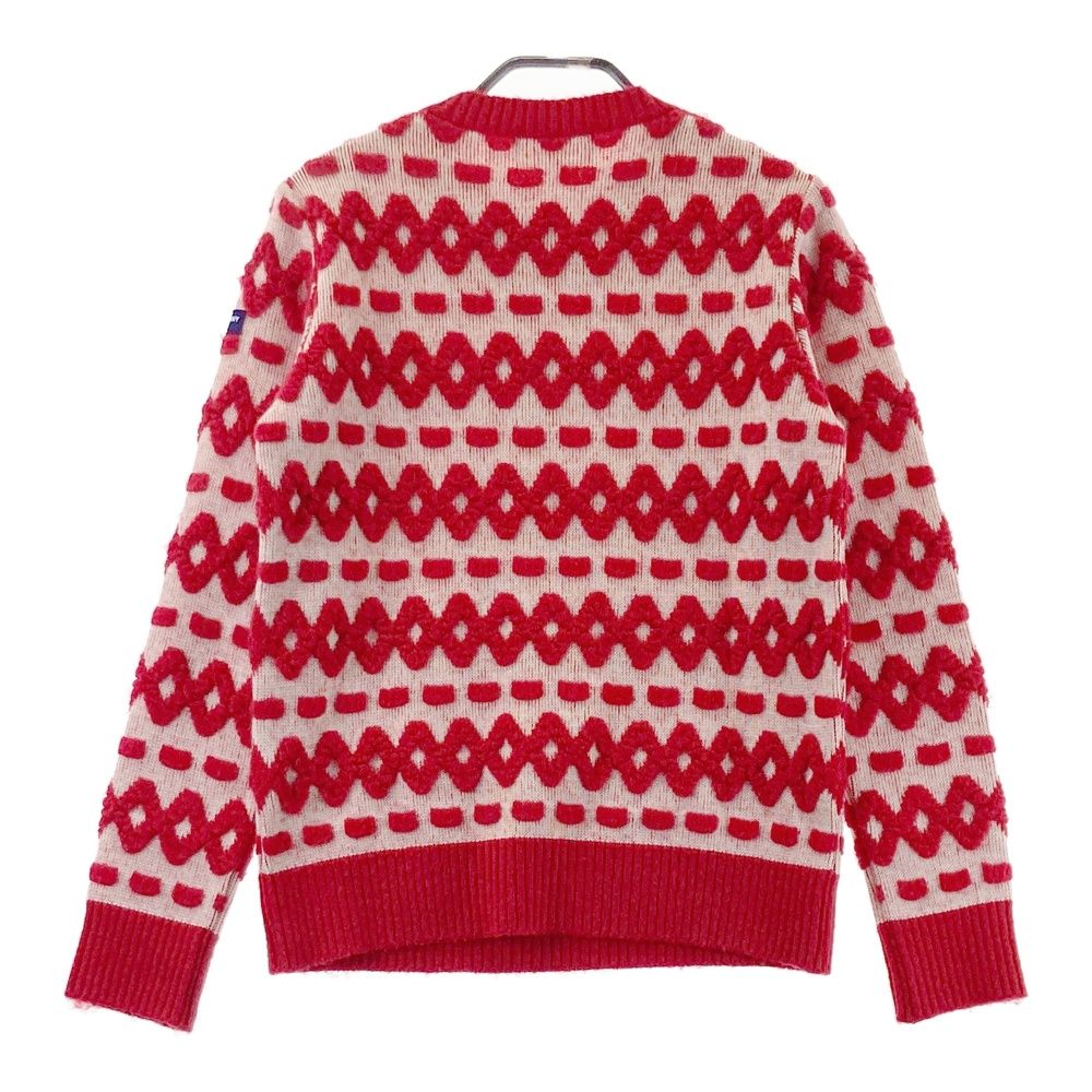 マスターバニーエディション 防寒裏地 ニットセーター サイズ4（M〜L） 赤 サイズ：2 MASTER BUNNY EDITION マスターバニーエディション 長袖